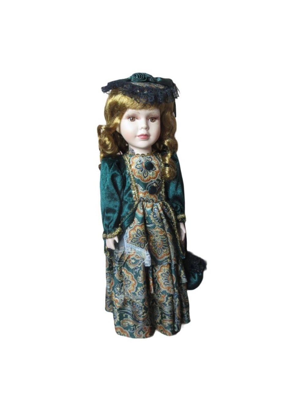 Menie Limited Edition 16" Porcelain Doll Box & COA - Vintage - Marlene